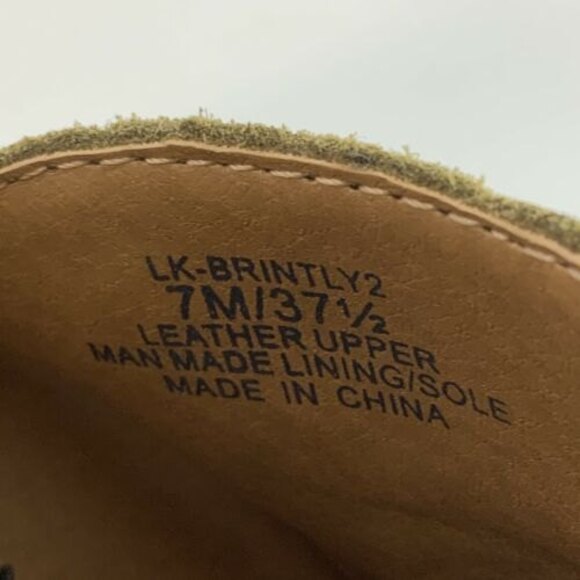 Lucky Brand Waterproof Brintly2 Bootie Suede Camouflage Ankle 7 - Picture 7 of 14